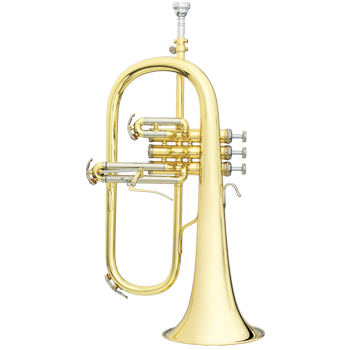 B-Flügelhorn 3145 - Versilbert