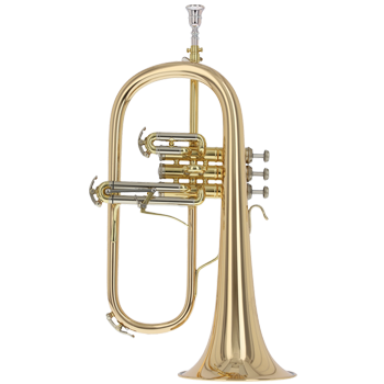B-Flügelhorn 3145G - Goldmessing - Lackiert